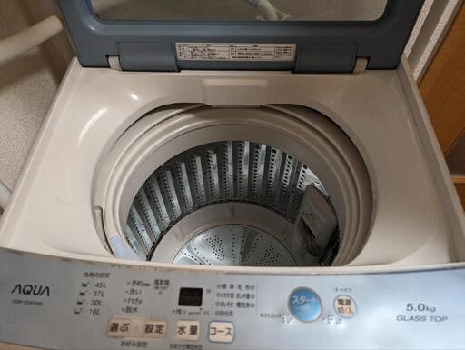 AQUA洗濯機 5キロ  2018年