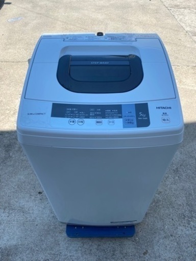 日立　洗濯機　NW-5WR 2016年製　5kg●AA07G013