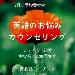 【ゼロから始める大人英会話】★今なら 1,000円★ 英語のお悩...