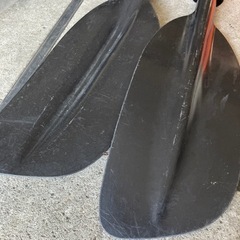 【中古品】カヤック　ボート オール シート 浮き セット