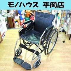 Care-Tec Japan 車椅子 自走式 座面革調 ブラック...