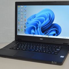 中古良品ノートパソコン Windows11+office 新品爆速SSD256GB NEC