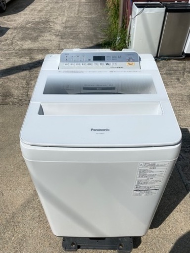 パナソニック　洗濯機　NA-FA80H5　2018年製　8kg●AA07X003