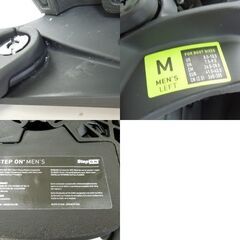 使用感少 BURTON スノーボード メンズ バインディング Step ON Mサイズ 26.5-28.5cm バートン スノボ  ☆ 札幌市 北区 屯田 