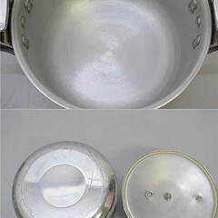 ss5346 セブ 圧力鍋 6L 22cm 締め上げ式 アルミ製 元箱入り SEB 両手鍋