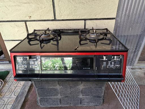 【取引中】パロマ ガスコンロ PA-A93WCR-L プロパンガス