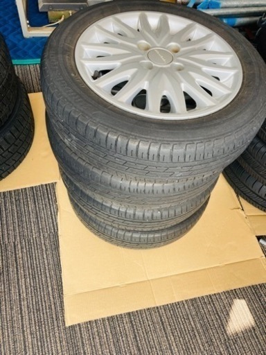 ホイール付きタイヤ4本セット　155/65R14 75S