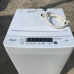 ハイセンス　洗濯機　HW-K45　2020年製　4.5㎏●AA0...