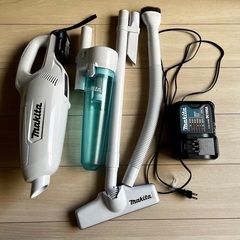 新品 makita 10.8V 充電式クリーナー CL113FDW 専用スタンド 専用紙