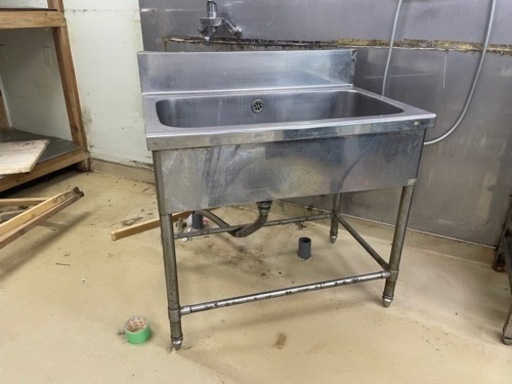 中古シンクやや大きめ