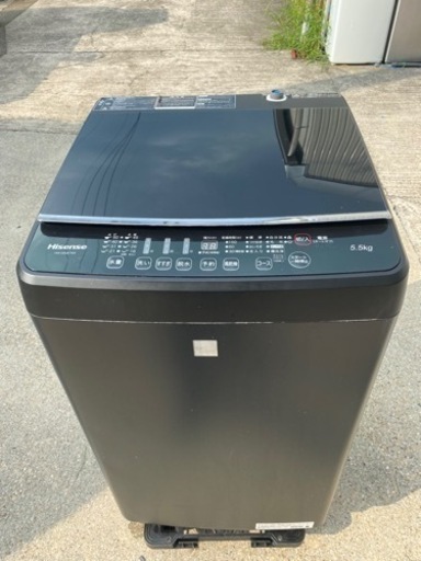 ハイセンス　洗濯機　HW-G55E7　2019年製　5.5㎏●AA07W015