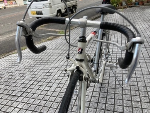 ロードバイク】ブリヂストン製RADAC RDF-49フレーム 前後タイヤ