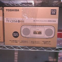 [未使用品]東芝 CDラジカセ TY-CDS8【モノ市場知立店】147