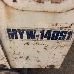 ［にec］【北海道旭川市 直接引き取り限定品】MEIHO 溶接機&発電機 MYW-140S1 通電動作確認済み 簡易メンテ済み 中古 工場 DIY ガソリン