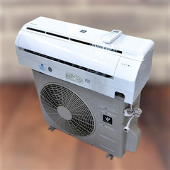 冷暖エアコン　2.2kw　シャープ　AY-J22D-W　リユース品