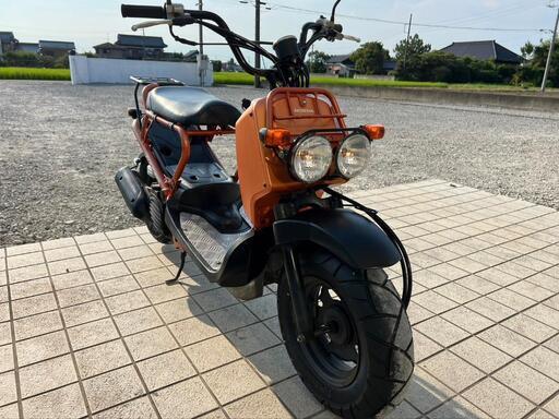 ホンダ ズーマー AF58 オレンジ 13503km 50cc 原付 タイヤ前後新品