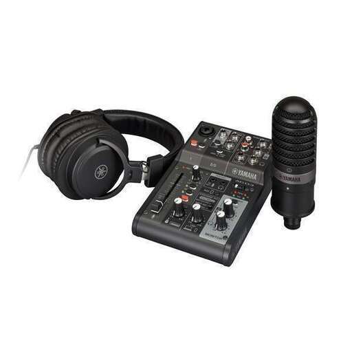 YAMAHA 　AG03MK2 B LSPK ライブストリーミングパック　ブラック