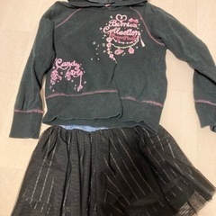 1年生女児用冬服黒系