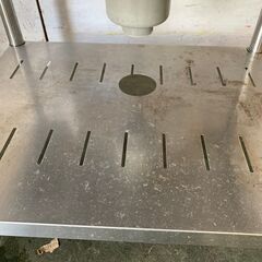 台付1槽シンク ステンレス 業務用 流し台 W900×D650×H950mm ⑦  