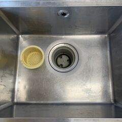 台付1槽シンク ステンレス 業務用 流し台 W900×D650×H950mm ⑦  