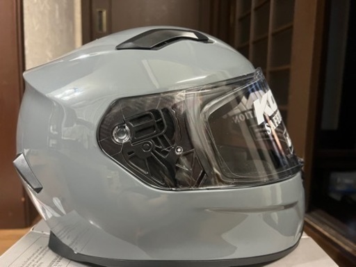 コミネ(KOMINE) バイク用 HK-170 FL フルフェイスヘルメット Basalt Grey L