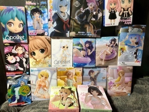 売り切れ！美少女フィギュアまとめ売り