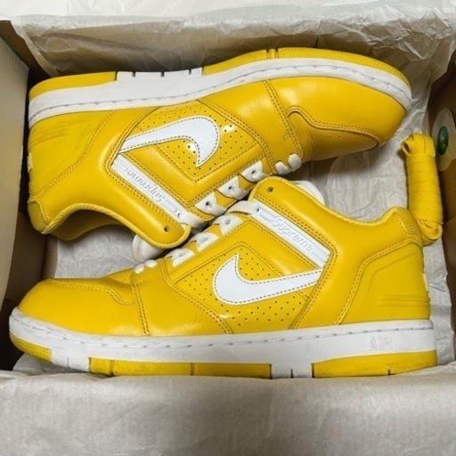 supreme × NIKE SB  AIR FORCE 2 yellow