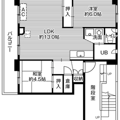 ◆敷金・礼金が無料！◆ビレッジハウス八雲1号棟 (506号室)