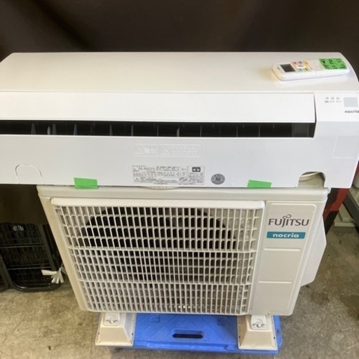 佐賀中古エアコンFUJITSU2022年2.2KW税込取付込100番