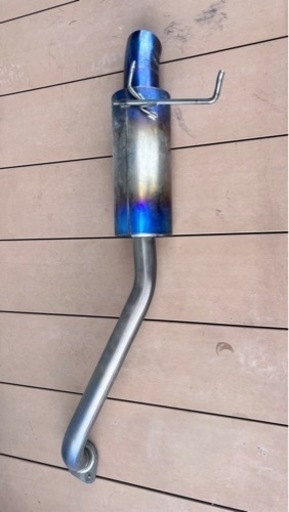 フィット RS GE8 j's フルチタンマフラー フィットRS GE8 js racing