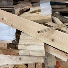 木材の切れ端　薪や工作に