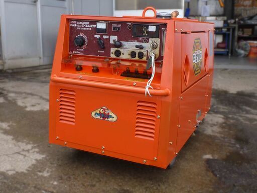 ★訳アリ　デンヨー　防音型エンジン溶接機　DCI-270SS（溶接専用）