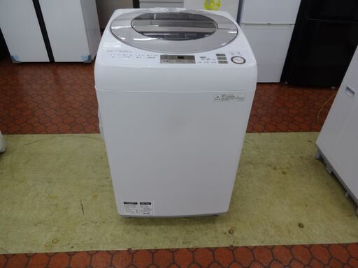 ID 354357　洗濯機9K　シャープ　２０１７年製　ES-GV9A