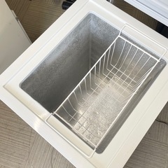 美品‼️】三ツ星貿易(スキャンクール) 100Lノンフロンチェスト型冷凍庫 