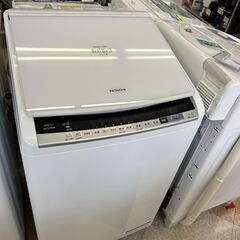 洗濯機 8.0kg 2020年製 AQUA AQW-GV80J ホワイト 白 ガラストップ 3D 