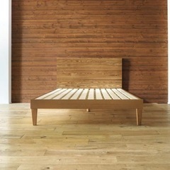 ♦︎8月16日までの受付♦︎   ReCENOリセノ　無垢材ベッドフレーム（シングル）