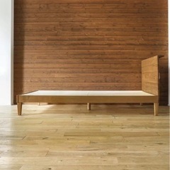 ♦︎8月16日までの受付♦︎   ReCENOリセノ　無垢材ベッドフレーム（シングル）
