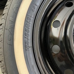 かっこいいホワイトリボンでホットロッド仕様に大変身！