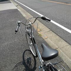 中古自転車2638 26インチ 6段ギヤ LEDオートライト
