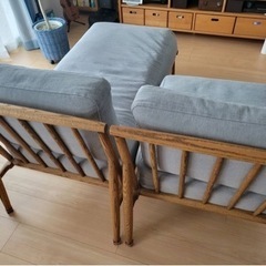 pamounaパモウナ本棚キャビネット壁面収納ベージュホワイトオーク