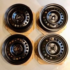 未使用品 ホンダ フィット 15インチ 純正スチールホイール 4本セット