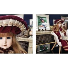 【ｆ30 倉庫整理放出品フランス アンティーク ビスクドール 体長 約70㎝】 f30 倉庫整理放出品フランス アンティーク ビスクドール 体長 約70㎝】