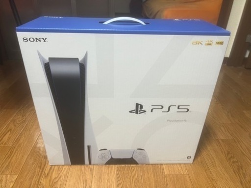 PS5 新品未開封　保証書あります。