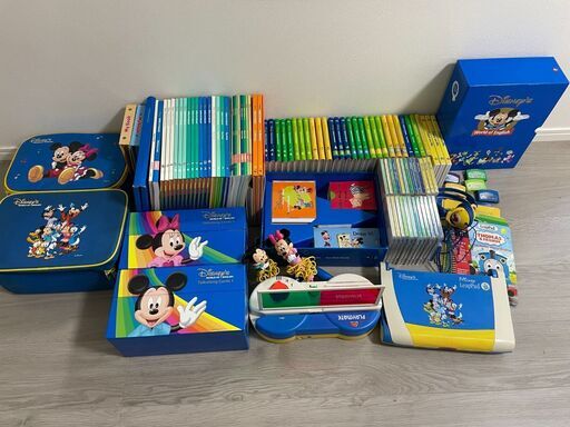 DWE ディズニー英語システム ミッキーパッケージフルセット+G+A+Q②