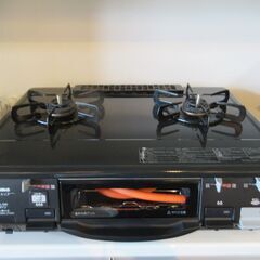 ⑤□パロマ□LPガス ガスコンロ グリル・ホース付き IC-N90KB-L 2015年製