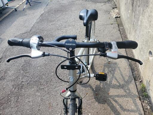 B104 ブリヂストン☆クロスバイク☆マリポーサオム☆内装8段変速