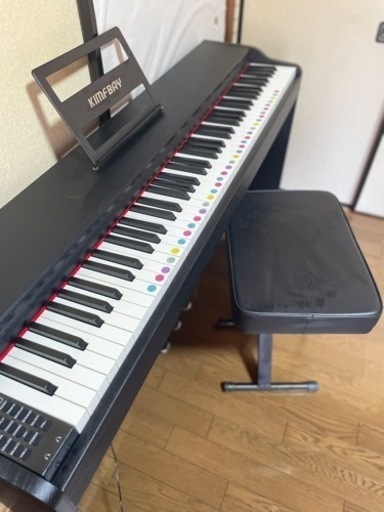 値下げしましたKIMFBAY 電子ピアノ 88鍵盤と椅子