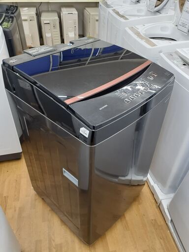 【ドリーム川西店】中古家電/2020年製アイリス/全自動洗濯機/IAW-T803BL【御来店限定】