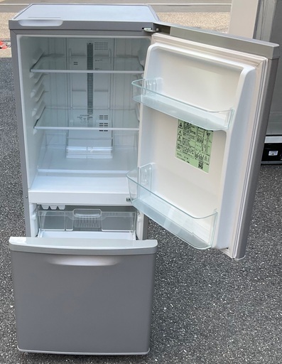 パナソニック NR-B149W 冷蔵庫 2016年 中古品 楽天市場】【中古】パナソニック 138L 冷凍冷蔵庫 NR-B149W 2016