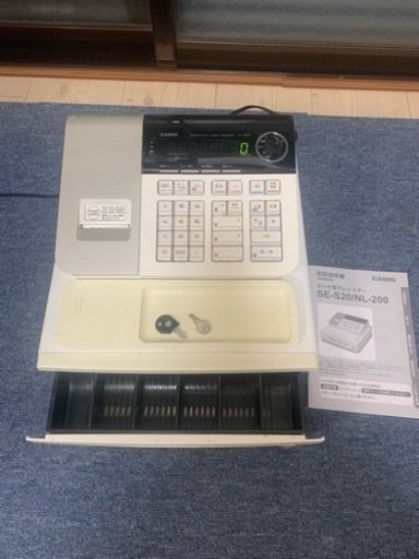 カシオ電子レジスターSE-S20/NL-200 CASIO 電子レジスター SE-S20/NL-200